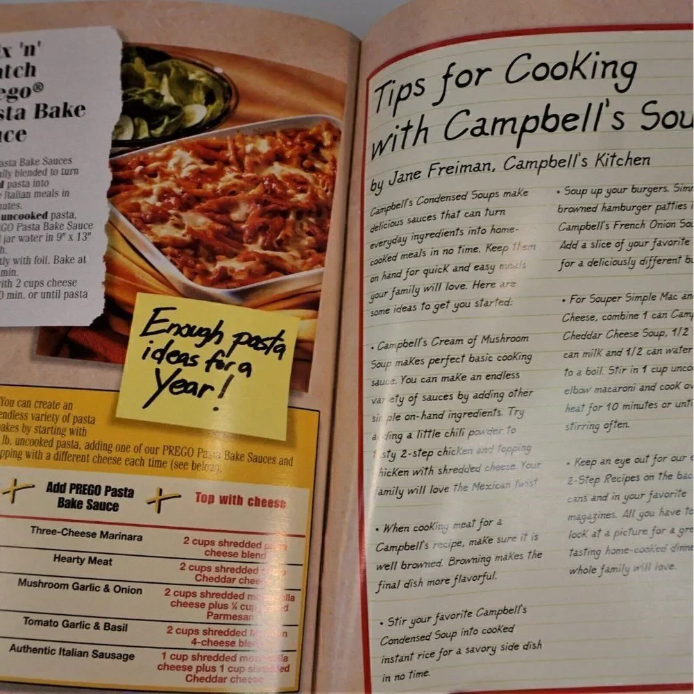 Campbell‘s favorite recipes